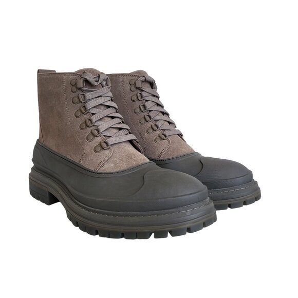 Cole Haan Stratton Shroud Waterproof Boots in Grey Men's Size 10 - Picture 5 of 9